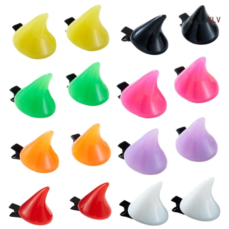 Devil Horn Hair Clip Horn Barr - Cosplay Prop Making 评论和价格