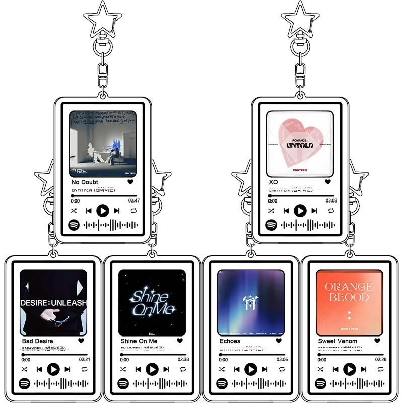 En Men Group Music Keychain Ma - Prop En Cosplay 评论和价格
