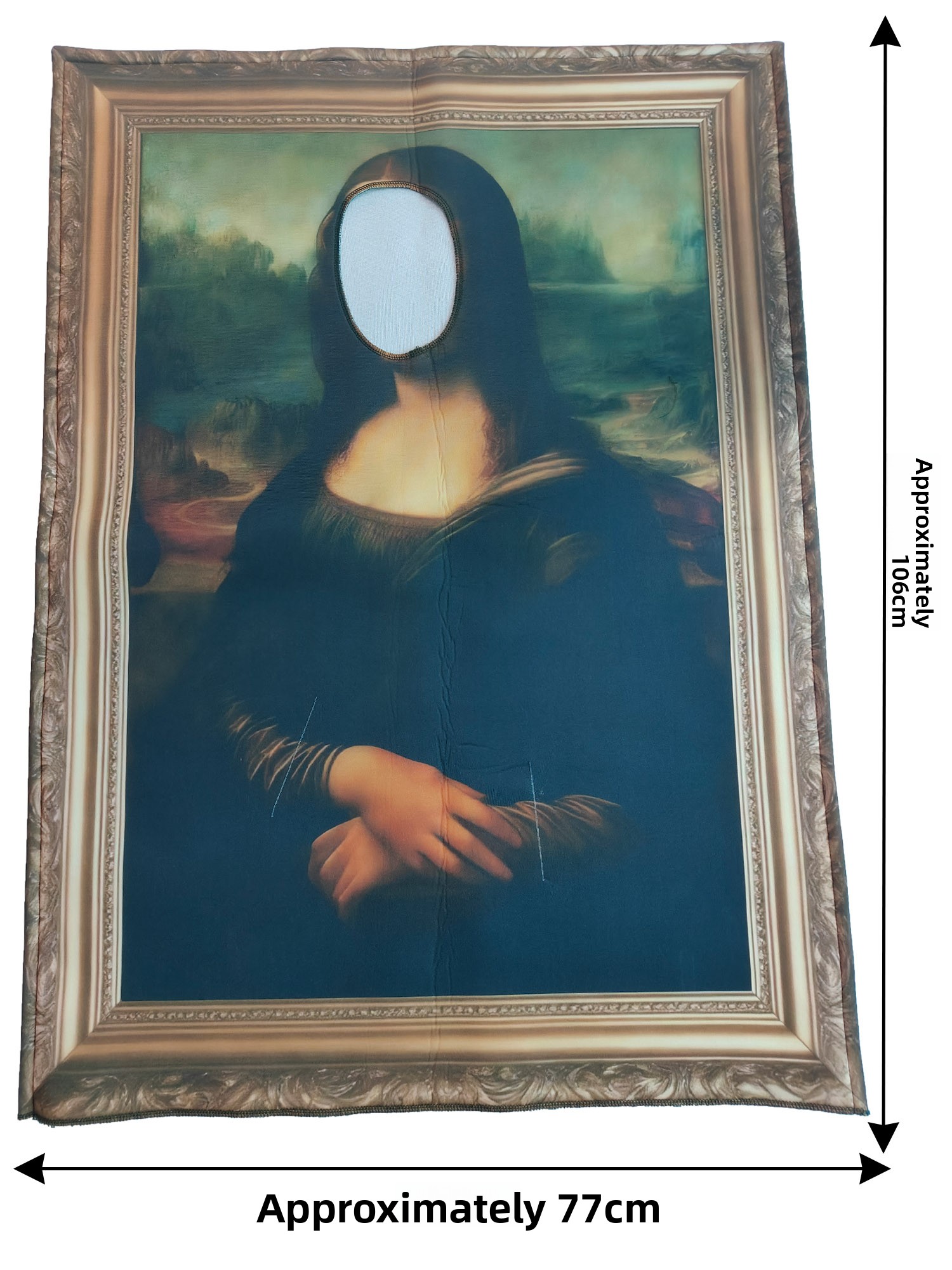 Halloween Mona Lisa Smile Cosp - Cosplay Prop Paint 评论和价格