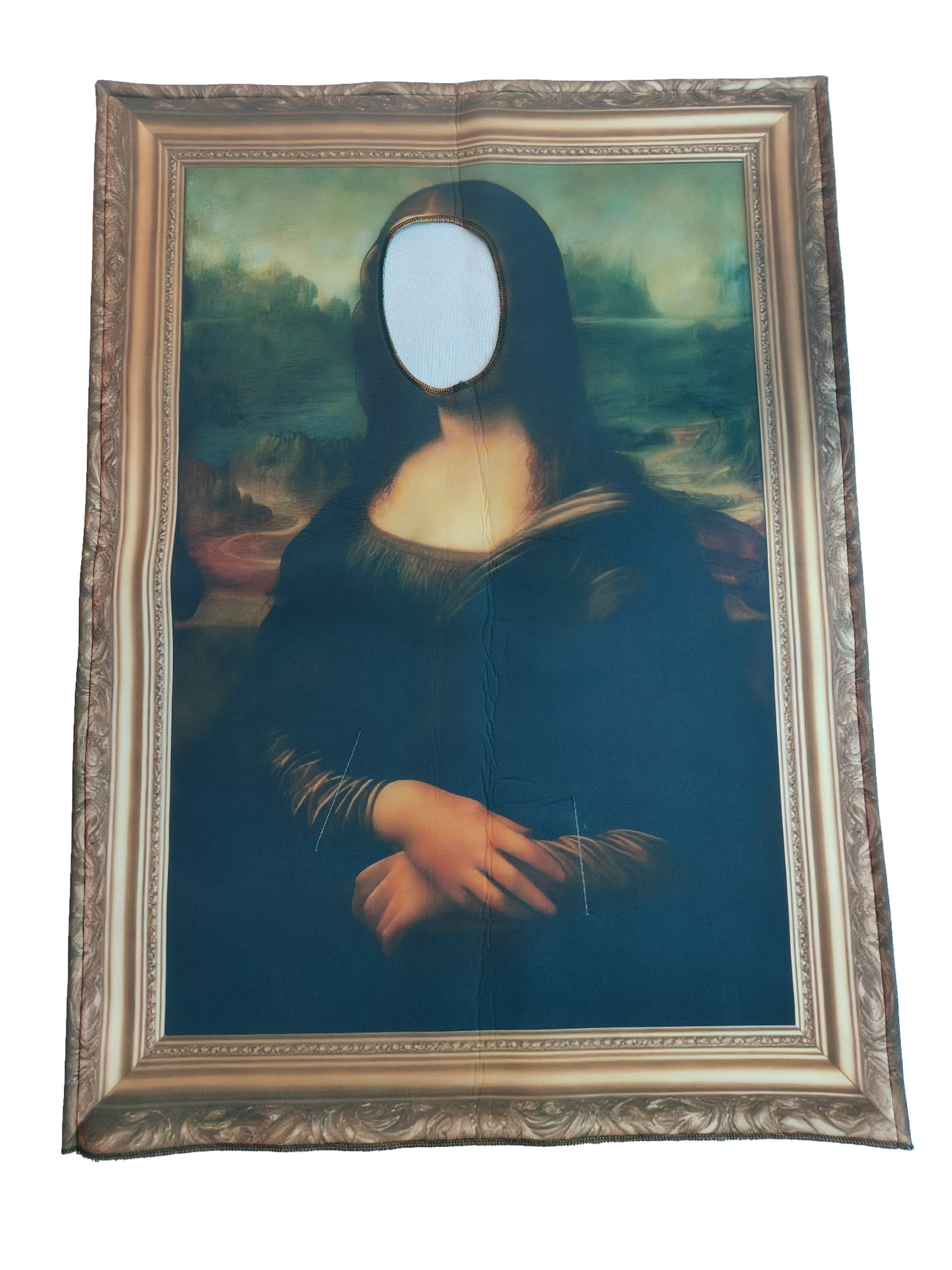 Halloween Mona Lisa Smile Cosp - Cosplay Prop Paint 评论和价格