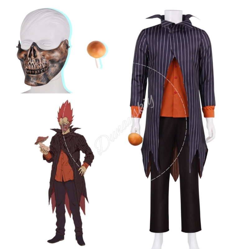 En エン Orange Shirt Pant Full S - Prop En Cosplay 评论和价格