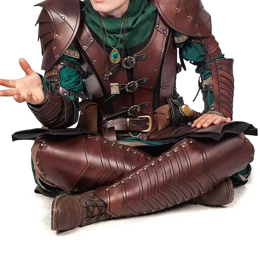 Medieval Elven Knight Leather  - Cosplay Prop 评论和价格