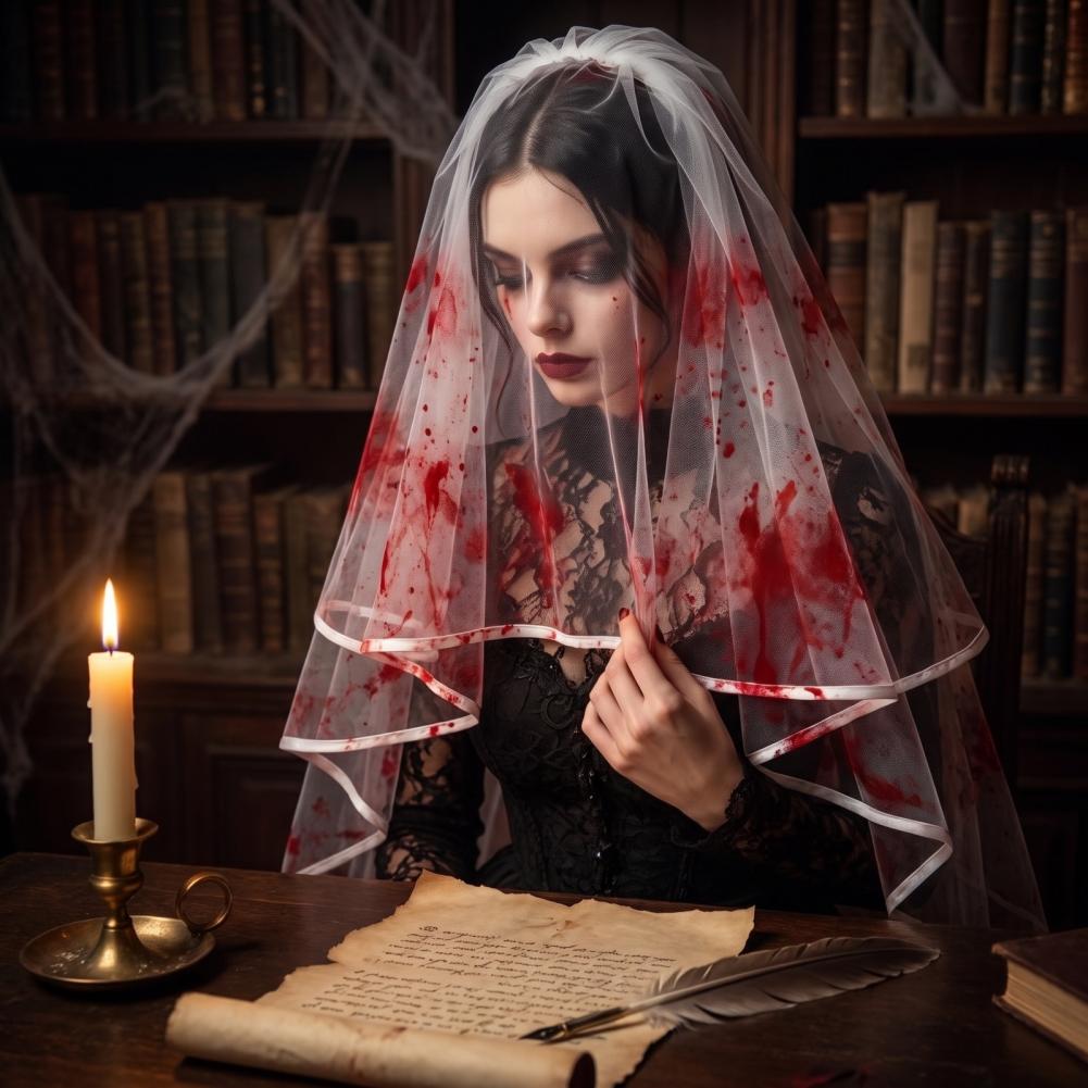 Easy to Wear Hair Comb Veil Gh - Easy Cosplay Prop 评论和价格